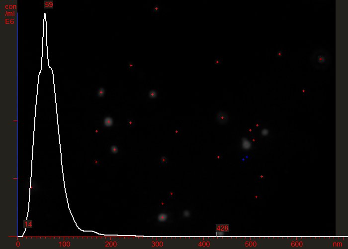 Direct particle visualization under laser-illuminated darkfield microscopy
